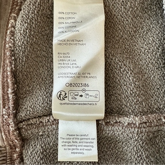 Free People We The Free Jet Set Knit Pull-On Pants in Brown Bear | XL | EUC - Picture 11 of 16